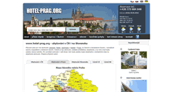 Desktop Screenshot of hotel-prag.org